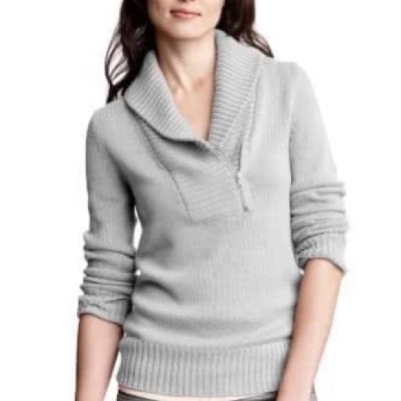 🎉HPx2🎉 Gap Shawl Collar Sweater - Picture 2 of 6